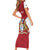 Amazon Warriors Guyana Cricket Custom Family Matching Short Sleeve Bodycon Dress and Hawaiian Shirt 2025 2nd Champions Proud - Wonder Print Shop