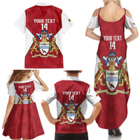 Amazon Warriors Guyana Cricket Custom Family Matching Summer Maxi Dress and Hawaiian Shirt 2025 2nd Champions Proud - Wonder Print Shop