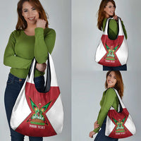 Amazon Warriors Guyana Cricket Custom Grocery Bag 2025 2nd Champions Proud - Wonder Print Shop