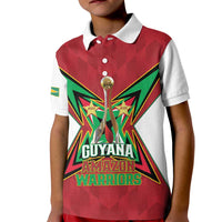 Amazon Warriors Guyana Cricket Custom Kid Polo Shirt 2025 2nd Champions Proud - Wonder Print Shop
