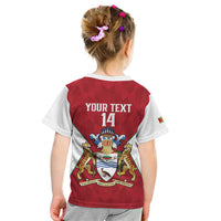 Amazon Warriors Guyana Cricket Custom Kid T Shirt 2025 2nd Champions Proud - Wonder Print Shop