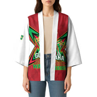 Amazon Warriors Guyana Cricket Custom Kimono 2025 2nd Champions Proud - Wonder Print Shop