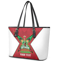Amazon Warriors Guyana Cricket Custom Leather Tote Bag 2025 2nd Champions Proud - Wonder Print Shop