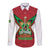 Amazon Warriors Guyana Cricket Custom Long Sleeve Button Shirt 2025 2nd Champions Proud - Wonder Print Shop