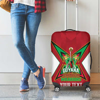 Amazon Warriors Guyana Cricket Custom Luggage Cover 2025 2nd Champions Proud - Wonder Print Shop