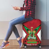 Amazon Warriors Guyana Cricket Custom Luggage Cover 2025 2nd Champions Proud - Wonder Print Shop