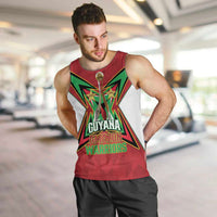Amazon Warriors Guyana Cricket Custom Men Tank Top 2025 2nd Champions Proud - Wonder Print Shop