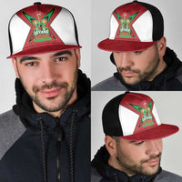 Amazon Warriors Guyana Cricket Mesh Trucker Cap 2025 2nd Champions Proud - Wonder Print Shop