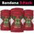 Amazon Warriors Guyana Cricket Custom Neck Gaiter 2025 2nd Champions Proud LT14