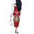 Amazon Warriors Guyana Cricket Custom Off The Shoulder Long Sleeve Dress 2025 2nd Champions Proud - Wonder Print Shop