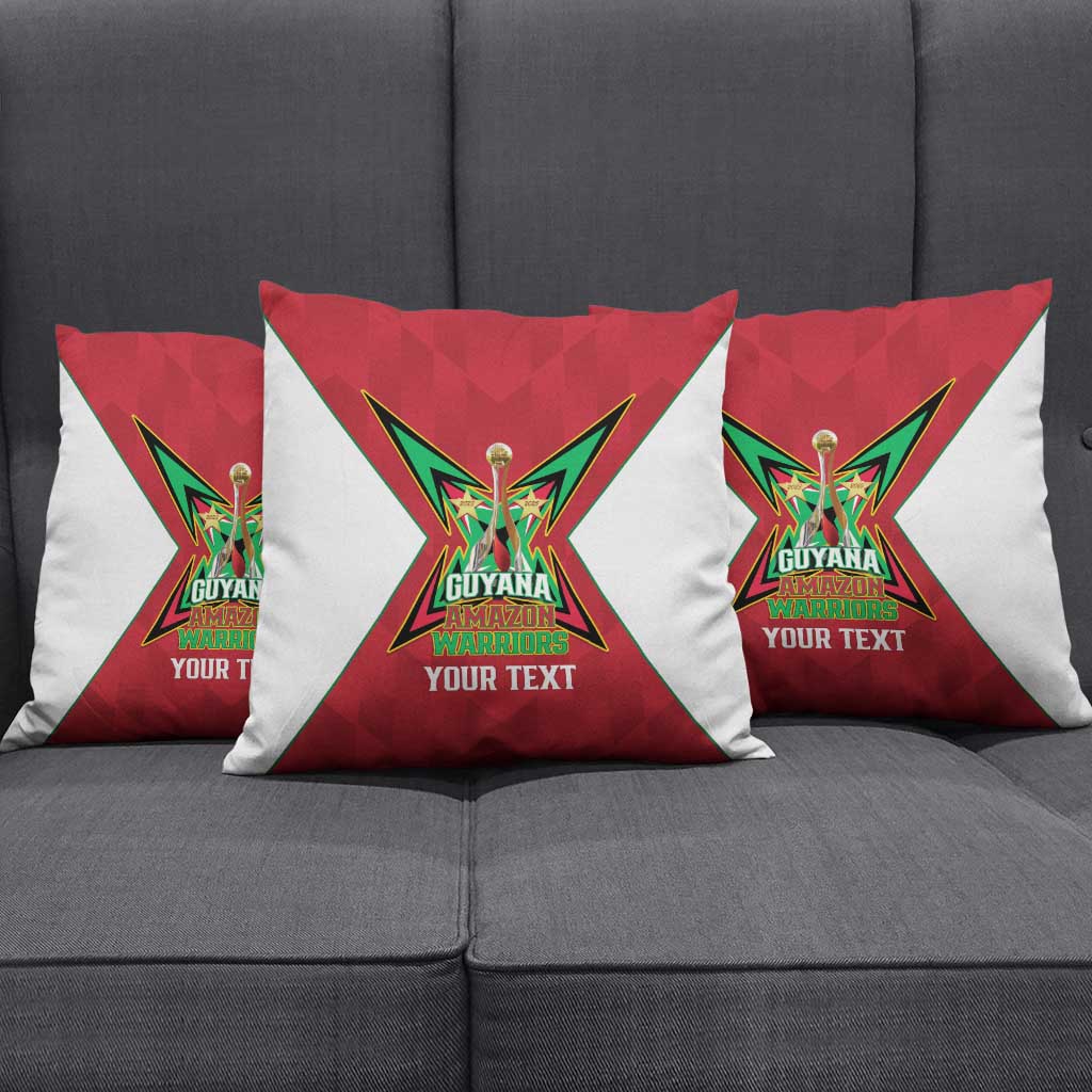 Amazon Warriors Guyana Cricket Custom Pillow Cover 2025 2nd Champions Proud - Wonder Print Shop