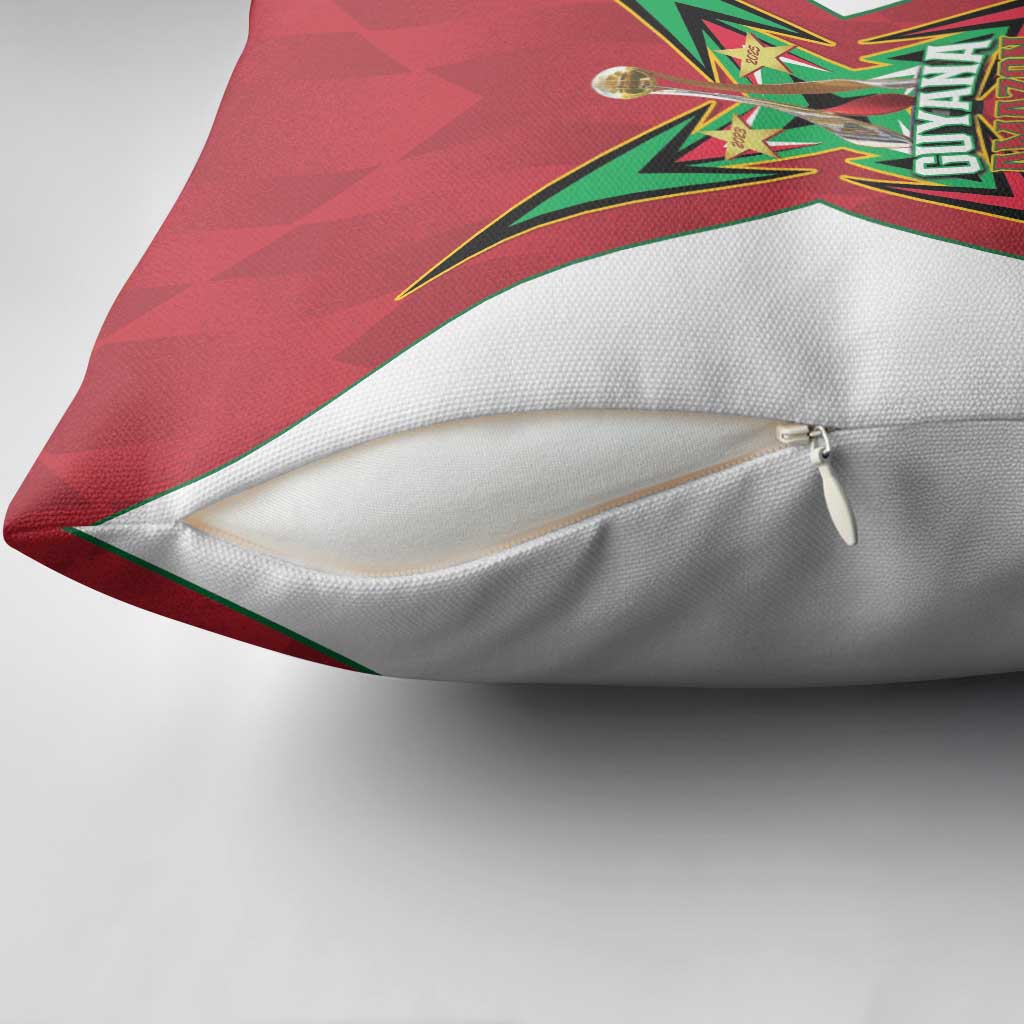 Amazon Warriors Guyana Cricket Custom Pillow Cover 2025 2nd Champions Proud - Wonder Print Shop