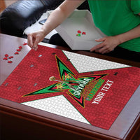 Amazon Warriors Guyana Cricket Custom Puzzle 2025 2nd Champions Proud - Wonder Print Shop