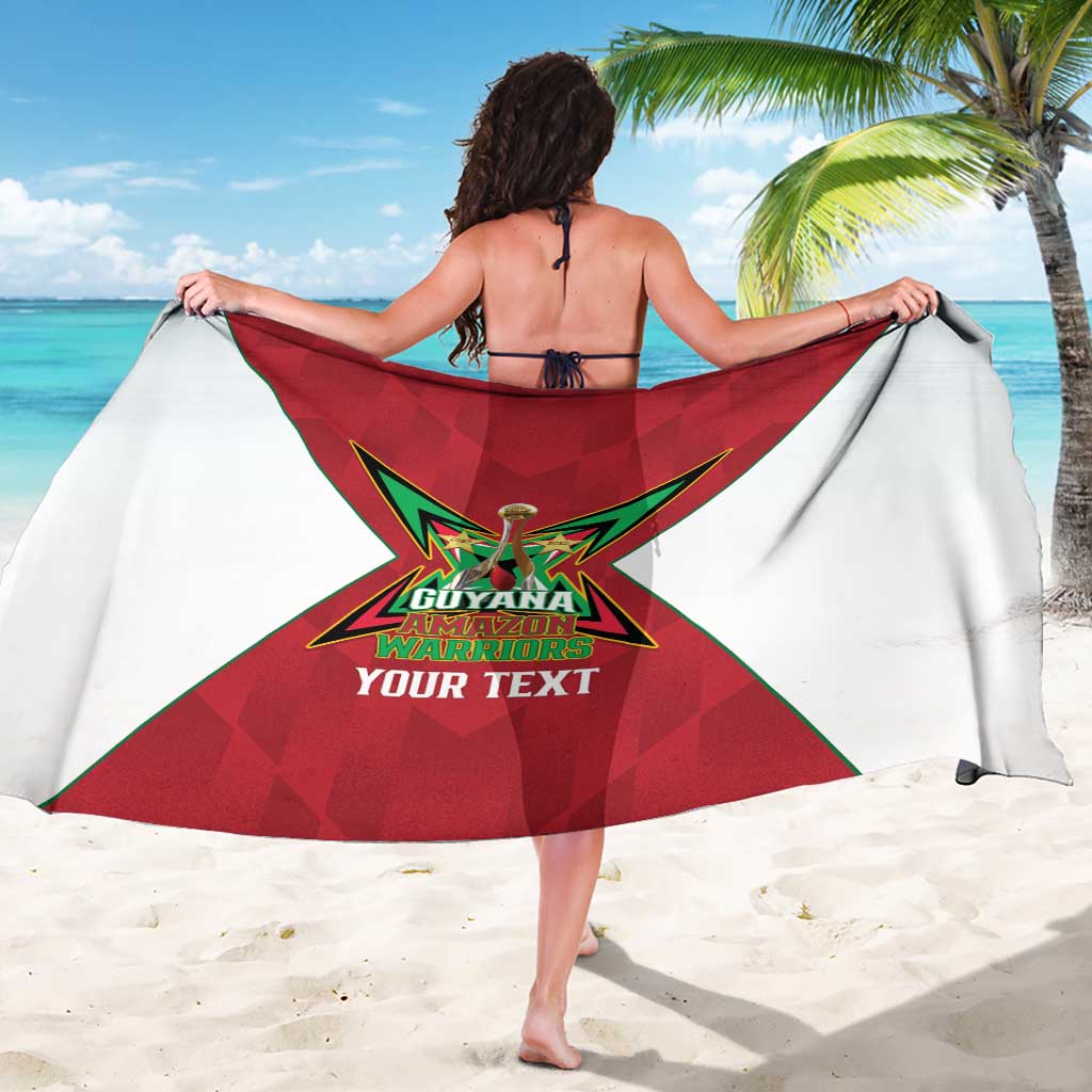 Amazon Warriors Guyana Cricket Custom Sarong 2025 2nd Champions Proud - Wonder Print Shop