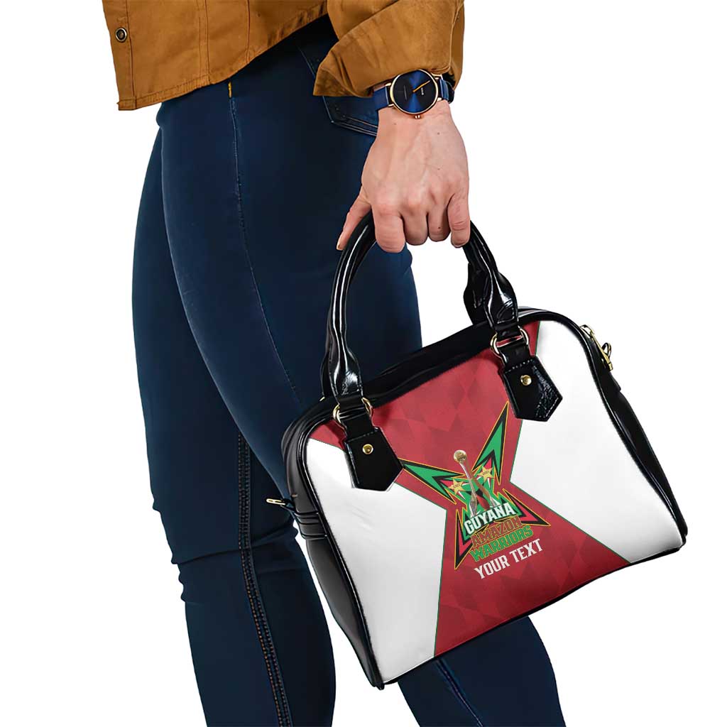 Amazon Warriors Guyana Cricket Custom Shoulder Handbag 2025 2nd Champions Proud - Wonder Print Shop