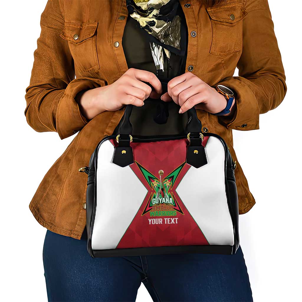 Amazon Warriors Guyana Cricket Custom Shoulder Handbag 2025 2nd Champions Proud - Wonder Print Shop