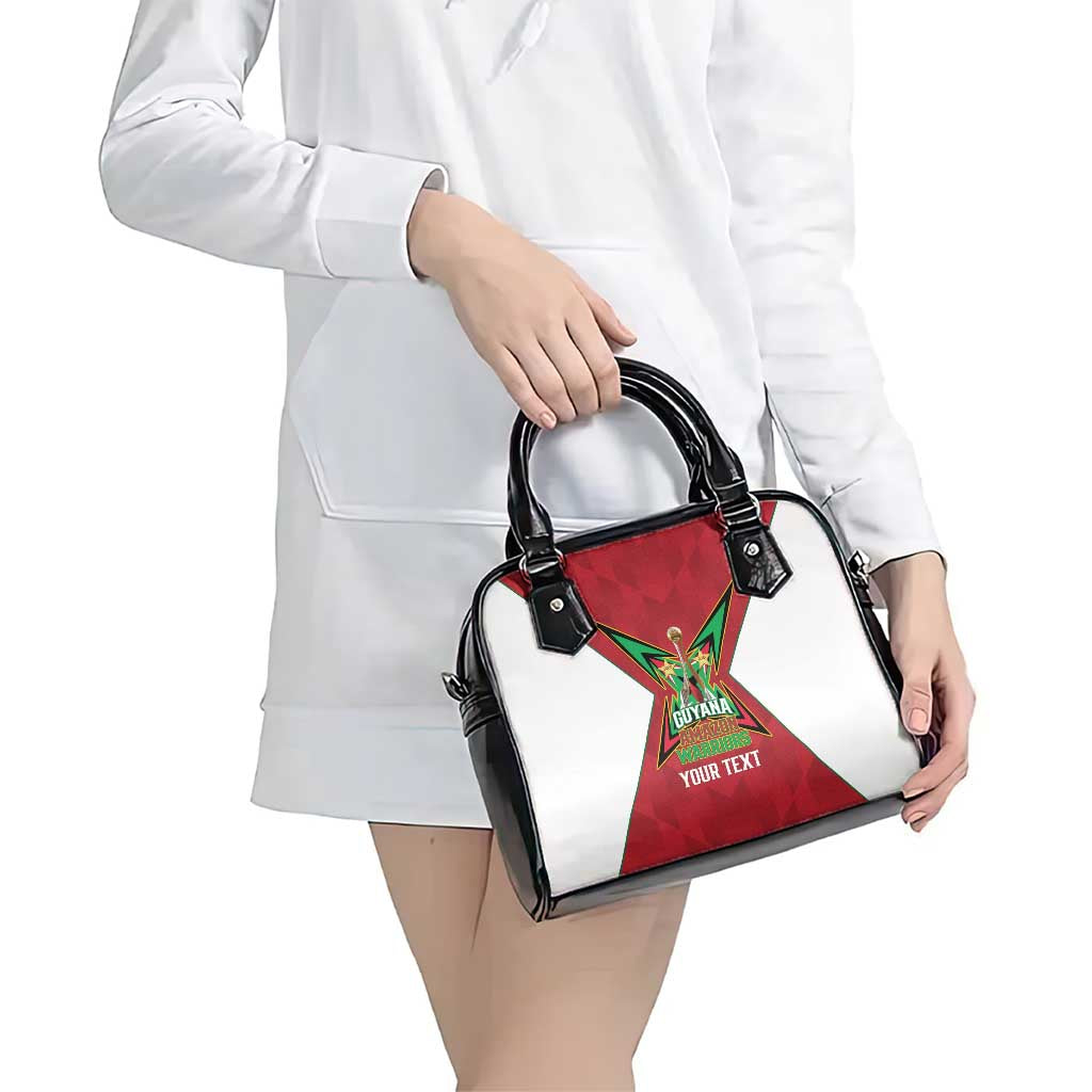 Amazon Warriors Guyana Cricket Custom Shoulder Handbag 2025 2nd Champions Proud - Wonder Print Shop