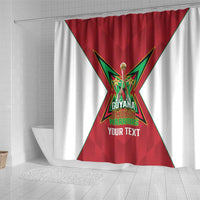 Amazon Warriors Guyana Cricket Custom Shower Curtain 2025 2nd Champions Proud - Wonder Print Shop