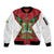 Amazon Warriors Guyana Cricket Custom Sleeve Zip Bomber Jacket 2025 2nd Champions Proud - Wonder Print Shop