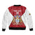 Amazon Warriors Guyana Cricket Custom Sleeve Zip Bomber Jacket 2025 2nd Champions Proud - Wonder Print Shop