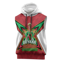 Amazon Warriors Guyana Cricket Custom Sleeveless Hoodie 2025 2nd Champions Proud - Wonder Print Shop