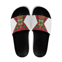 Amazon Warriors Guyana Cricket Custom Slide Sandals 2025 2nd Champions Proud - Wonder Print Shop