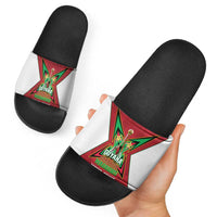 Amazon Warriors Guyana Cricket Custom Slide Sandals 2025 2nd Champions Proud - Wonder Print Shop