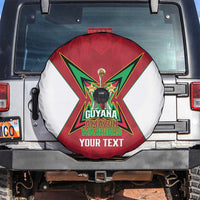 Amazon Warriors Guyana Cricket Custom Spare Tire Cover 2025 2nd Champions Proud - Wonder Print Shop