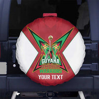 Amazon Warriors Guyana Cricket Custom Spare Tire Cover 2025 2nd Champions Proud - Wonder Print Shop