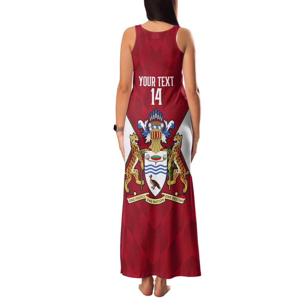 Amazon Warriors Guyana Cricket Custom Tank Maxi Dress 2025 2nd Champions Proud - Wonder Print Shop