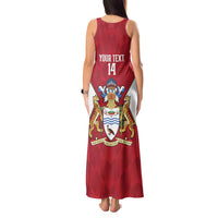 Amazon Warriors Guyana Cricket Custom Tank Maxi Dress 2025 2nd Champions Proud - Wonder Print Shop