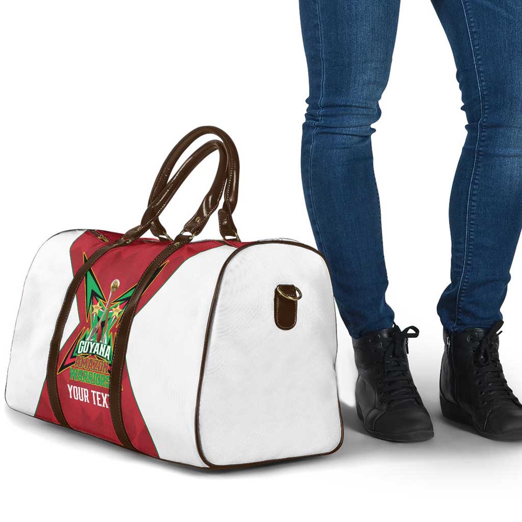 Amazon Warriors Guyana Cricket Custom Travel Bag 2025 2nd Champions Proud - Wonder Print Shop