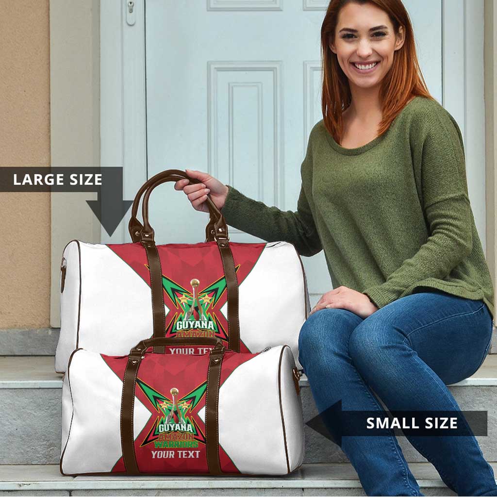 Amazon Warriors Guyana Cricket Custom Travel Bag 2025 2nd Champions Proud - Wonder Print Shop