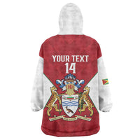 Amazon Warriors Guyana Cricket Custom Wearable Blanket Hoodie 2025 2nd Champions Proud - Wonder Print Shop
