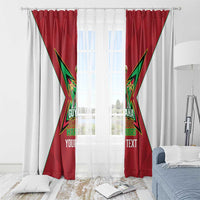 Amazon Warriors Guyana Cricket Custom Window Curtain 2025 2nd Champions Proud - Wonder Print Shop