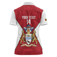 Amazon Warriors Guyana Cricket Custom Women Polo Shirt 2025 2nd Champions Proud - Wonder Print Shop
