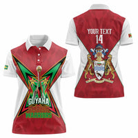 Amazon Warriors Guyana Cricket Custom Women Polo Shirt 2025 2nd Champions Proud - Wonder Print Shop