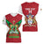 Amazon Warriors Guyana Cricket Custom Women V-Neck T-Shirt 2025 2nd Champions Proud - Wonder Print Shop
