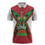 Amazon Warriors Guyana Cricket Custom Zipper Polo Shirt 2025 2nd Champions Proud - Wonder Print Shop
