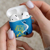 Saint Lucia Kings Cricket Custom AirPods Case 2025 2nd Champions Back To Back - Wonder Print Shop