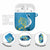 Saint Lucia Kings Cricket Custom AirPods Case 2025 2nd Champions Back To Back - Wonder Print Shop