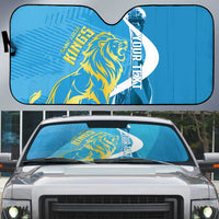 Saint Lucia Kings Cricket Custom Auto Sun Shade 2025 2nd Champions Back To Back - Wonder Print Shop