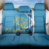 Saint Lucia Kings Cricket Custom Back Car Seat Cover 2025 2nd Champions Back To Back - Wonder Print Shop