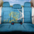 Saint Lucia Kings Cricket Custom Back Car Seat Cover 2025 2nd Champions Back To Back - Wonder Print Shop