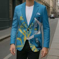 Saint Lucia Kings Cricket Custom Blazer 2025 2nd Champions Back To Back - Wonder Print Shop