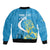 Saint Lucia Kings Cricket Custom Bomber Jacket 2025 2nd Champions Back To Back - Wonder Print Shop
