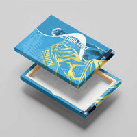 Saint Lucia Kings Cricket Custom Canvas Wall Art 2025 2nd Champions Back To Back - Wonder Print Shop