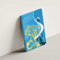 Saint Lucia Kings Cricket Custom Canvas Wall Art 2025 2nd Champions Back To Back - Wonder Print Shop