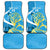Saint Lucia Kings Cricket Custom Car Mats 2025 2nd Champions Back To Back - Wonder Print Shop