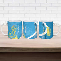 Saint Lucia Kings Cricket Custom Ceramic Mug 2025 2nd Champions Back To Back - Wonder Print Shop